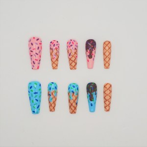 What's The Scoop Ice Cream Press On Nails